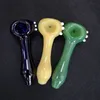 Hot Selling Glass Pipe Dikke Glas Roken Pijpen 4inch Pyrex Olie Burner Pijp Water Bong Mini Hand Tabakspijpen SW73