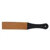 Men039s Leather Sharpening Strop Shaving Strap For Barber Straight Razor Folding Knife Sharpener Belt Handmade Acrylic Handle2878821