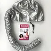 Portable Soft Drying Bonnet Hood Hat Blow Dryer Attachment Curl Tools Gray Dry Hair Cream Cap 6pcs DS