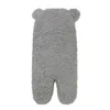 Born Sleeping Wrap Swaddle Baby Katoen Pluche Jongens Meisjes Leuke Ontvangende Deken Tas Slaapzak (0-6 Maand) 220216