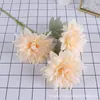 5PCS/LOT Epiphyllum Dahlia Single Dahlia Wedding Symulacja Flower Flower Floor Artificial Dekorat