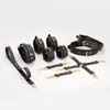 NXY SM Sex Adult Toy Bondage erotico Set Bdsm Kit Giocattoli per coppia Donne Restraint Manette Collare Guinzaglio Gamba Cintura Hog-tie Giochi Tools1220