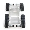 Szdoit TS400 großes Metall -4WD -Roboter -Roboter -Tank -Chassis -Kit verfolgt Crawler -Stoßdämpfer Roboterausbildung Schwerlast DIY für Arduino 2224e
