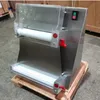 Máquina automática para hacer masa de Pizza de acero inoxidable, máquina eléctrica para hacer masa de Pizza, 15 pulgadas, 220V, 110V