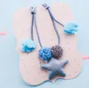 Hanger kettingen mode handgemaakte schattige ster ketting klein meisje kinderen kerstcadeau voor meisjes baby kind kinderen sieraden accessoires1