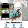 1080P HD IP-kamera Utomhus Smart Home Security CCTV-kamera WiFi Speed Dome-kameror PTZ 2MP Färg Night Vision