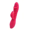 NXY vibrators Vagina Dildo Massager G Spot Adult Seksspeeltjes Dubbele Shock met Roterende Verwarming Penis voor Dames 0106