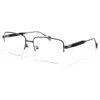 2022 Legering Semi Rimless Glasses Frame Female Elegant Ultralight Frame Design Luxury Clear Spectacle Oculos de Grau