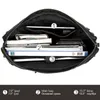 Oryginalna skórzana teczka męskie Business Men Bag luksusa 13,3 "laptop Messenger for Documents 1031