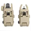 Tactical M4 AR15 AR15 dianteiro e traseiro Flip Up Visão rápida transição de backup Folding Sight for Picatinny Rail