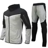 Sottile abbigliamento sportivo da uomo e da donna tecnico Pantaloni in pile da jogging abbigliamento sportivo casual allentato stampato teschio con coulisse abbigliamento sportivo A26