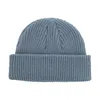 Solid Unisex Beanie Höst Vinterull Blends Mjuk Varm Stickad Keps Män Kvinnor Skullcap Mössor Gorro Skidkapslar 14 Färger Mössor WXY038