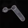 Lab Supplies 20pcs 10ml Sample Test Tube Specimen Clear Micro Plastic Centrifuge Vial Snap Cap Container For La jllRLd