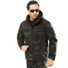 Veste militaire hommes hiver camouflage tactique coupe-vent imperméable à capuche mâle camouflage manteau plus taille 5XL bombardier armée veste hommes 201201