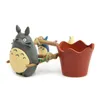 JQWORV MODERNE CARIÈRE SUCCULENT PLANTER POT RÉSIN CRÉATIVE CRÉATION CIGNE TOTORO FLOOR POT DÉCORATIONS VASE MACETAS POTS Y200723