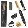 Electric Hot Comb Wet And Dry Hair Curler Comb Hot Straightening Heating Comb Iron Environmentally hair straighteners