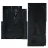 Trajes De Hombre Estilo Británico Traje Delgado Traje De Dos Piezas Club Nocturno Remache Abrigo Fumar Homme Mariage Moda Corea Traje Masculino 201123