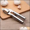 Fruit & Vegetable Tools Kitchen Kitchen, Dining Bar Home Garden Stainless Steel Garlic Press Crush Device Cooking Tool Hand Presser Crusher