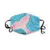 Nieuwe 3D Digital Printing Mermaid Beschermend Levensmasker Volwassen Gezichtsmasker Katoenen Doek kan worden ingevoegd filter