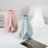 Оптовая пластиковая ваза разрушительный цветочный горшок вазы современный кабинет в коридоре свадебный декор горшки простые уникальные