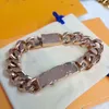 Brands bijoux de mode bracelets en acier inoxydable bracelets Braceiras Bracelets pour l'homme et les femmes avec boîte-cadeau 5 couleurs246x