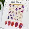 2021 Charm 3D Kleurrijke Nail Sticker Zelfklevende Sieraden Voor Nagels Kralen Sliders Tips Manicure DIY Decoratie