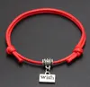 2020 Новый Лучший личный для вас кулон Красная нить Струнный браслет Лаки черный кофе ручной Rope Браслет для женщин Мужчины ювелирные изделия
