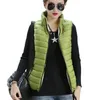 Plus Taille Automne Hiver Manteau Femmes Dames Gilet Colete Feminino Casual Gilet Femme Sans Manches Coton Gilet Veste Y201001