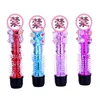 NXY Vibrators YueChao Dragon Whisker Stick Crystal Spiked Single Shock Små Bald Dragon Ball Av Vibration Massage Vuxenprodukter 0226