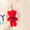 10pc Mini Pluche Doll Bear Toys Conjoined Hanger PP Katoen Zachte Gevulde Naakte Beren Speelgoed Boeket Pop Holiday Gift Bag Hanging