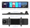 Car DVR DVRS Phisung Miroir de 12 pouces Android 8 1 Dash Camera 1080p 300mm x 72mm 21mm1346t