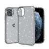 Women Cute Glitter Crystal Clear Phone Cases for Iphone 14 11 12 13 Pro Max XR Sparkly Shining Shockproof Protective Cover