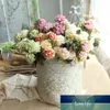 1 Bouquet 10 Head Artificial Ball Chrysanthemum Flower Garden Office Dining Table Fake Flower