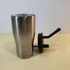 20oz sublimering rökning tumbler vit blank kurva hookah tumblers rostfritt stål vattenflaskor DIY värmeöverföring rök koppar med luft A12