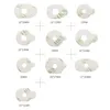 Sonnenbrillenrahmen Ausgezeichnete Qualität Blocking Pads DAS 1912 Pastillenklebstoffe Klebeband Weiß Anti Slip Disc-Schutz für die Verarbeitung der Linsenkante