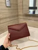 En Kaliteli Crossbody Çanta Luxurys Tasarımcılar Moda Mektubu Çanta Kadın Çanta Lady Flap 2021 Zincirler Omuz Çantaları Zarf Çanta