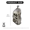 スケルトンの骨のモレツ袋ABSプラスチックライフサイズ28ピースセットホーンーーっぽいハロウィーンの装飾Y201006