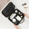 PU Läder Professionell Makeup Case Högkvalitativ resväska för kosmetika Bolso Mujer Travel Makeup Organizer Storage Bag Kvinna Y200714