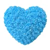 NEW25CM Heart Shaped Flower Rose Valentine's Day Gift Wholesale Love PE Foam FLowers Wedding Party Decoration RRF13596