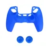 4 färger Mjukt skyddskåpa Silikonväska Skinn för PlayStation 5 PS5 Controller Gamepad Protector Anti-Slip Cap