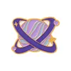 Europejska kolorowa gwiazda kosmiczna Planet Series Broch Pin unisex kobiet wszechświata Emalia Enomel odznaka odznaki plecakowy kombinezon biznesowy Clot2477
