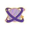 Broche colorée européenne de la série Space Star Planet, unisexe, pour femmes, en alliage d'univers, Badge de vêtements en émail, sac à dos, costume d'affaires Clot279H