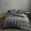 Bonenjoy 1 pc Comforter Cover King Size Solid Color Plain housse de couette and Pillowcase Queen Size Duvet *220 LJ201015