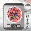 Balances de pesage numériques pour aliments de cuisine 5/10 kg multifonctions en acier inoxydable LCD affichage outils de mesure G/Kg/Lb/Oz/Ml précision cuisson cuisson bijoux balances 0572