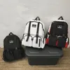Man ryggsäck stor kapacitet högskole högskole studenter ryggsäck resväska flera fickor älskare väska
