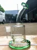 Base de copo Dab Rigs Glass Water Bongs Hookahs Shihsa Smoke Pipe Heady Oil Rigs com 14mm Banger