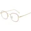 2019 Mens Accessoires Augenbrillen Frames Frauen rund Metall Brillen Männer klare Linsen Gläser Quadrat optische Brille Rahmen MF085