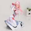 FRANXX Şekil Sıfır İki 02 Kırmızı / Beyaz Elbise Kız PVC Eylem 15cm Anime Şekil Darling 1008 Oyuncak Koleksiyon Modeli Şekil