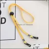 Other Home Textile Textiles & Garden 4 Colors Face Mask Adjustable Lanyard Anti-Lost Two Hooks Traceless Ear Hanging Rope Masks Extension Ho