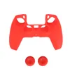 4 färger Mjukt skyddskåpa Silikonväska Skinn för PlayStation 5 PS5 Controller Gamepad Protector Anti-Slip Cap